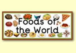 Foods from Around the World Resources