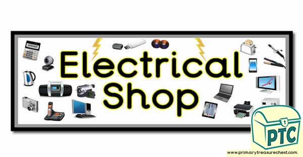 'Electrical Shop' Display Heading/ Classroom Banner