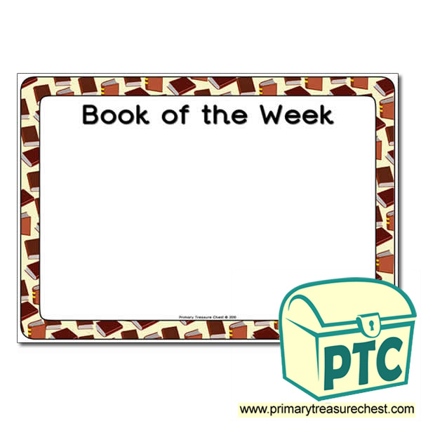 Book of the Week Poster