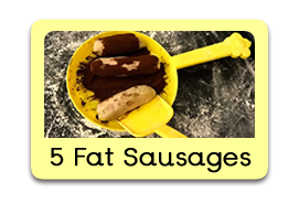 5 Fat Sausages Themed Tuff Trays for Toddlers-EYFS Children - Learning Through Play Sessions