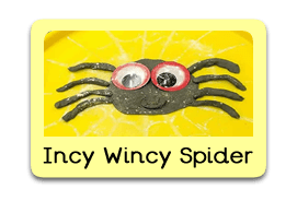 -Incy Wincy Spider Themed Tuff Trays for Toddlers-EYFS Children - Learning Through Play Sessions