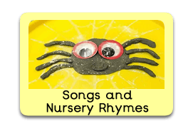 Children's Nursery Rhymes and Songs Themed Tuff Trays for Toddlers-EYFS Children