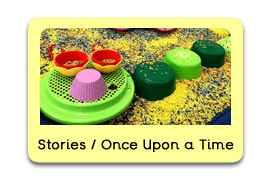Children's Stories and 'Once Upon a Time' Themed Tuff Trays for Toddlers-EYFS Children