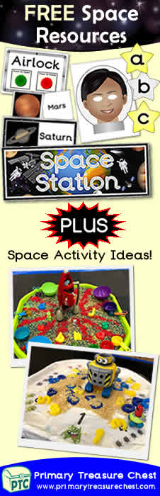FREE Space Themed Teaching Resources