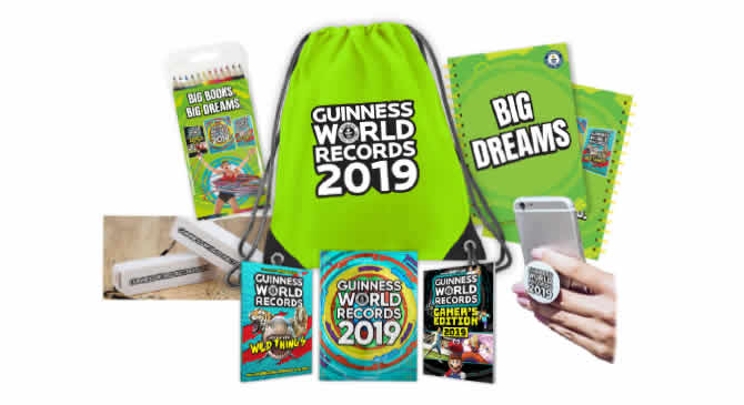 Guinness World Records Literacy programme and competition for pupils aged 7-11