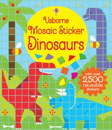 Mosaic sticker dinosaurs