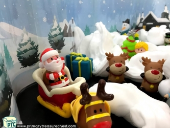 Christmas / Winter Sensory Small World Play Activity Ideas