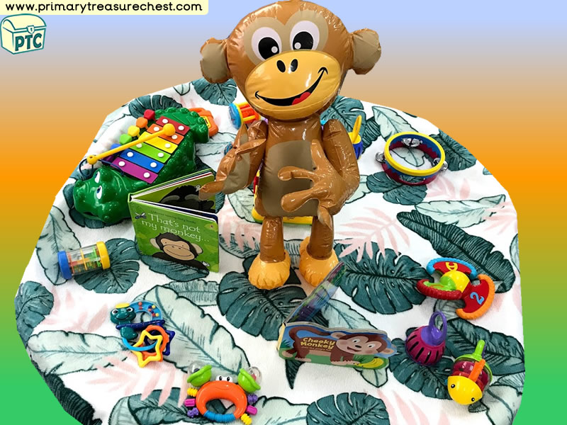 Jungle Animal - Safari Themed Sensory Toys Multi-sensory Instruments Tuff Tray Ideas and Activities