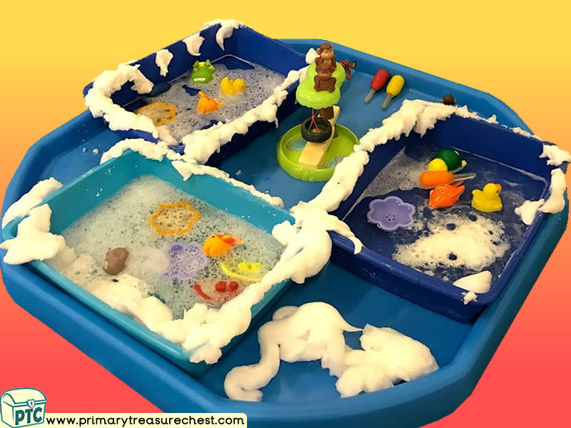 Chinese New Year - Chinese New Year Story Themed Small World Multi-sensory - Water Tuff Tray Ideas and Activities