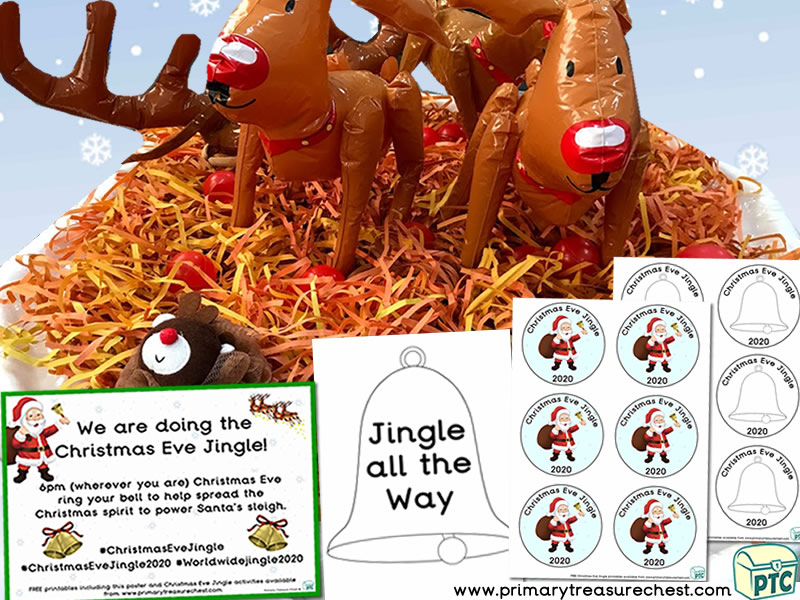 Christmas/Winter - Reindeer Themed Phonics - Multi-sensory – Shredded Paper -  Tuff Tray Ideas and Activities
