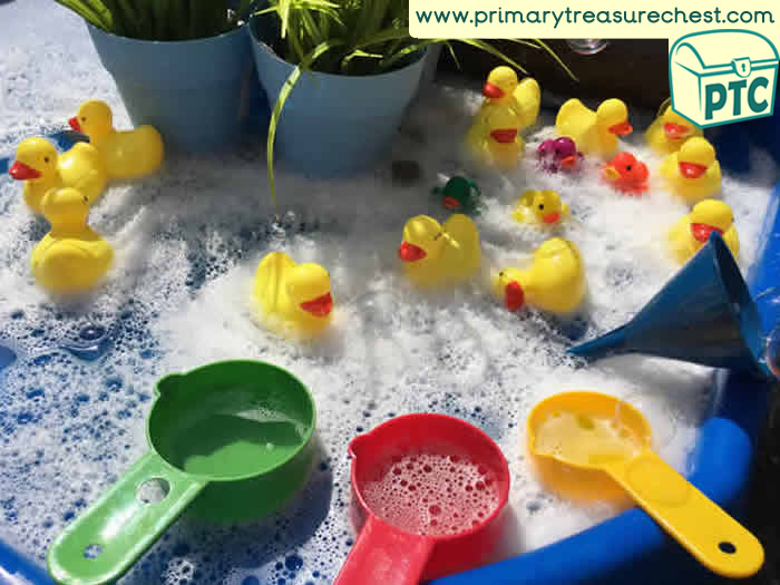 Ducks - Animal Themed Tuff Tray for Toddlers-EYFS Children 
