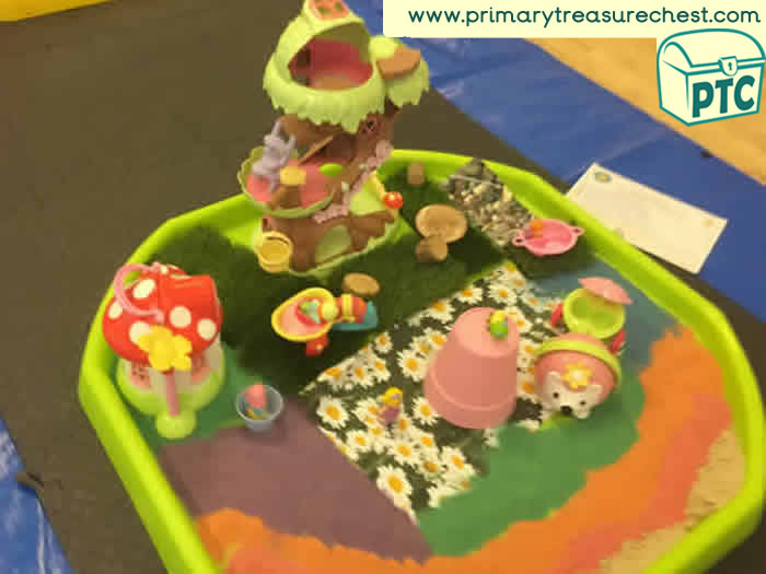 Forest Themed Tuff Tray for Toddlers-EYFS Children