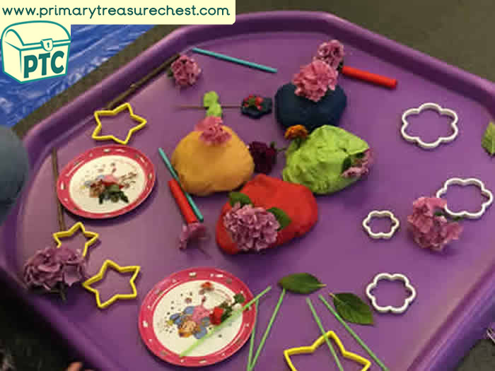 Forest Themed Tuff Tray for Toddlers-EYFS Children