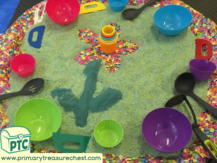 Forest Themed Tuff Tray for Toddlers-EYFS Children
