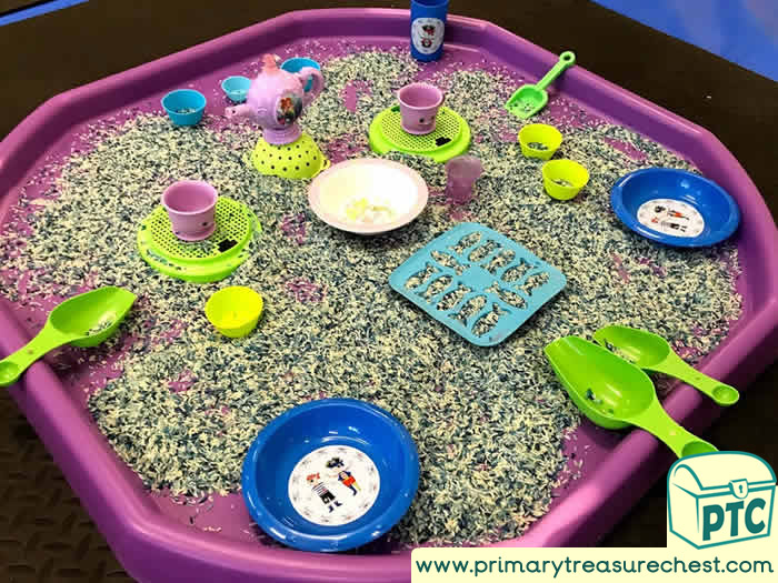 Pirates Role Play  Sensory Play - Tuff Tray Ideas Early Years – Tuff Spot Ideas / Nursery / Primary