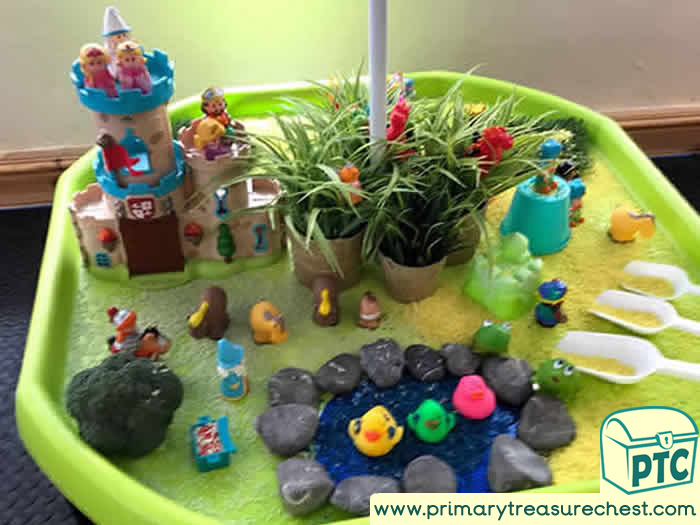 Princess Party Sensory - Role Play Sensory Play - Tuff Tray Ideas Early Years – Tuff Spot / Nursery / Primary