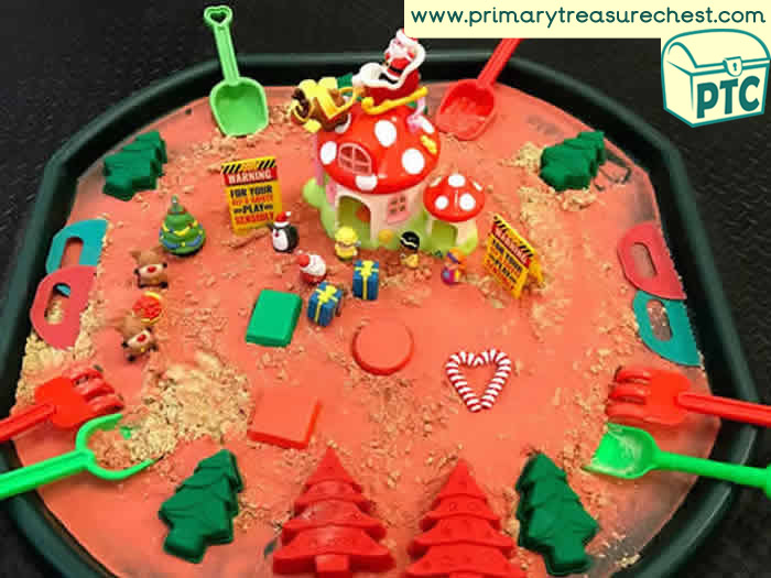 Christmas/Winter Themed Tuff Tray Resources and Ideas - Primary