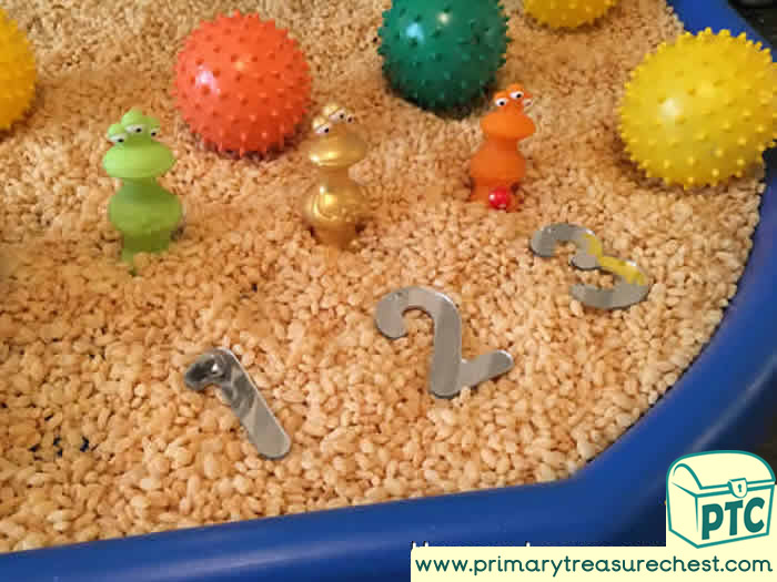 Space Themed Tuff Tray for Toddlers-EYFS Children