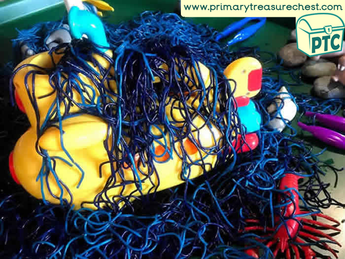 Under the Sea – Multi sensory – Small World Play - Role Play Sensory Play - Tuff Tray Ideas Early Years / Nursery / Primary 