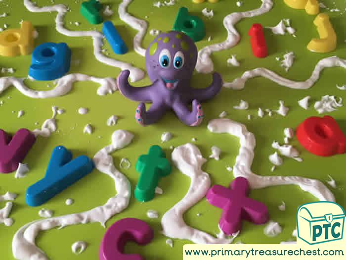 Octopus Tuff Tray for Toddlers-EYFS Children 