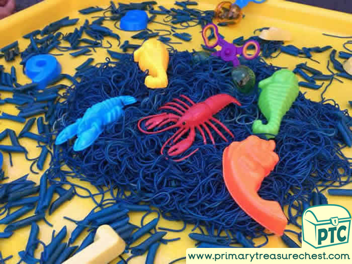 Water - Pasta Sea Tuff Tray Small World