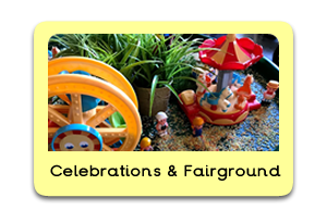 Fairground Themed Tuff Trays for Toddlers-EYFS Children - Learning Through Play Sessions