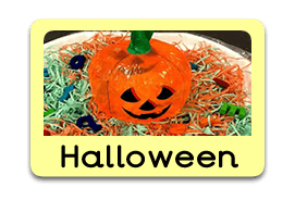 Halloween Tuff Trays for Toddlers-EYFS Children - Learning Through Play Sessions