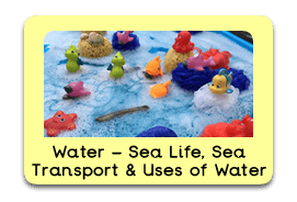 Wonderful Water Themed Tuff Trays for Toddlers-EYFS Children - Learning Through Play Sessions