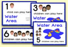 How Many Children... Water Area Signs