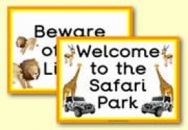 African Safari Role Play Resources