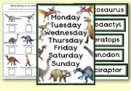 Dinosaurs Themed Resources