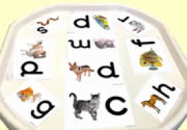 Phonics Activites for Tuff Trays