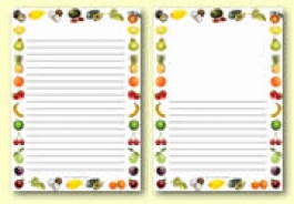 Fruit Themed Resources