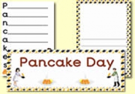 Pancake Day / Shrove Tuesday Resources