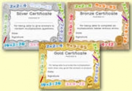 Certificates and Rewards