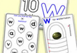 'w' Themed Activities
