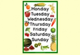 Fruit and Vegetables Theme Resources
