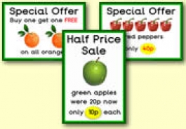 Fruit and Vegetable Shop - Greengrocers Role Play Resources