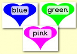 Common colour Words Resources
