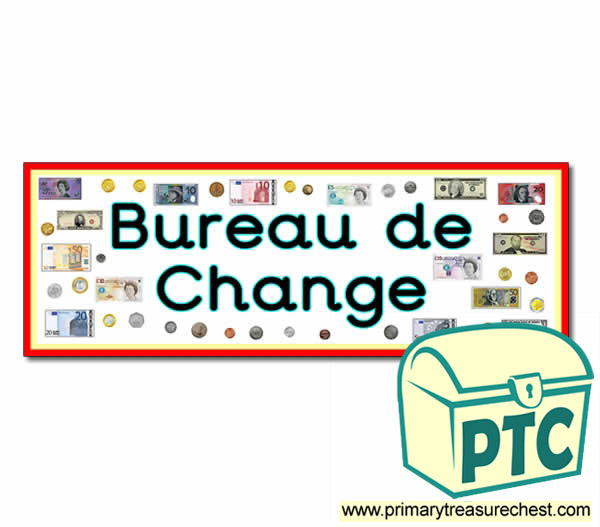 Exchange de Bureau Display Heading / Classroom Banner