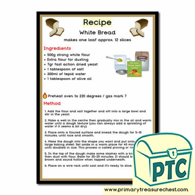 Recipe for Bread Poster