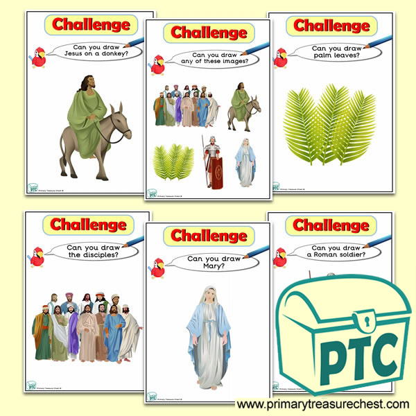 Easter Story Themed ICT Challenge Cards