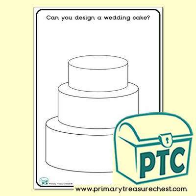 Design a Wedding Cake for the Royal Wedding Worksheet