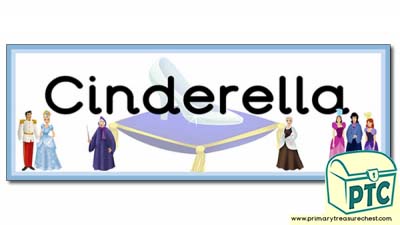 'Cinderella' Display Heading /Classroom Banner