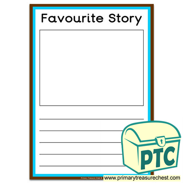 'Favourite Story' worksheet