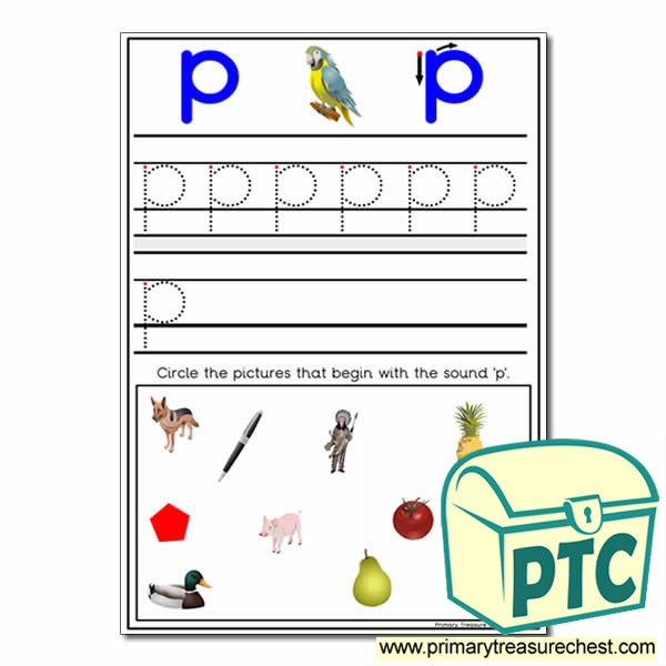 Find the Letter 'p' Pictures