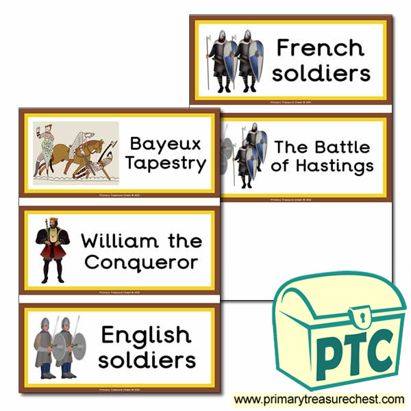 'William the Conqueror' Themed Flashcards