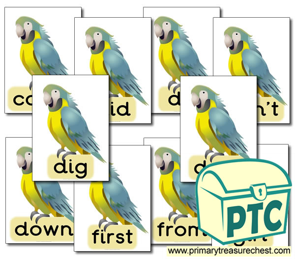 Year 1& 2 HF Words- Parrot (group 3)