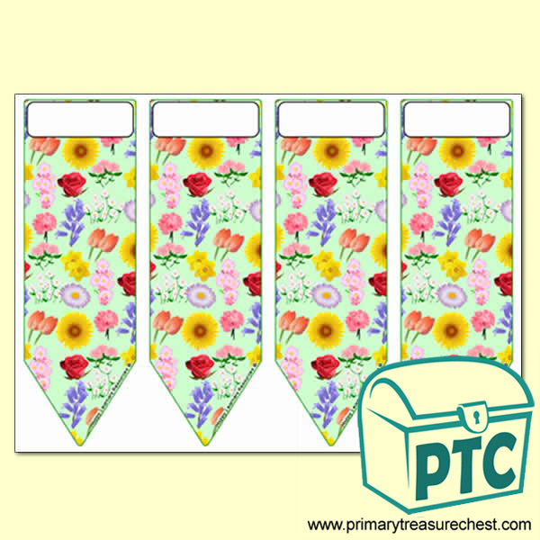 Flowers Themes Bookmarks