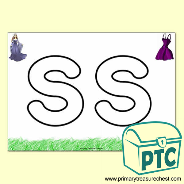 'ss' Lowercase Bubble Letter A4 Poster containing high quality and realistic images